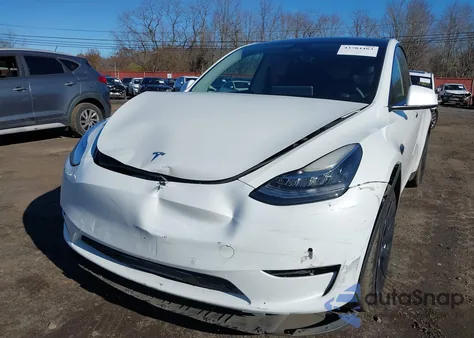 2022 Tesla Model Y Long Range Dual Motor All-Wheel Drive from USA, damaged, VIN 7SAYGDEE3NF376116